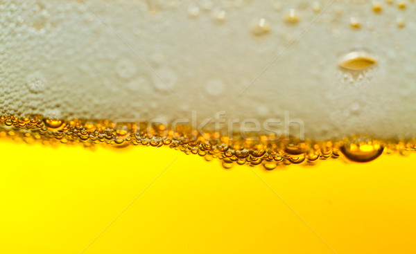 Beer bubbles Stock photo © MojoJojoFoto