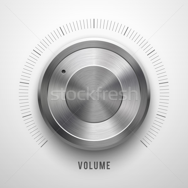 Abstract Technology Volume Knob Stock photo © molaruso