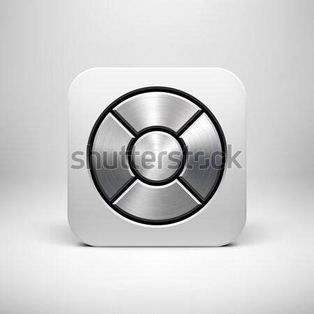 Abstract Donut Button Template Stock photo © molaruso