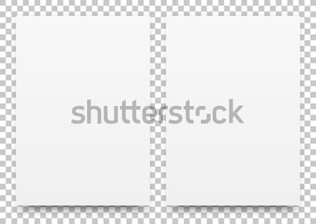 A2 White Poster Mock-up Stock photo © molaruso