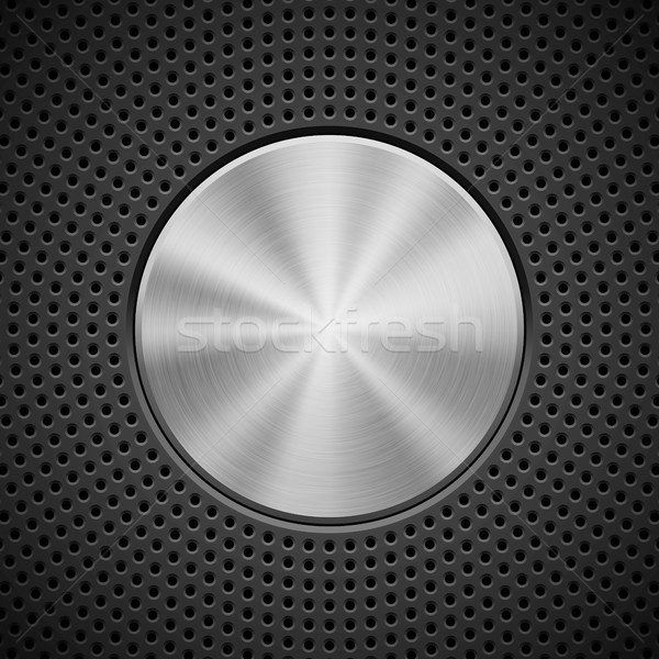 Black Background with Perforated Pattern Stock photo © molaruso