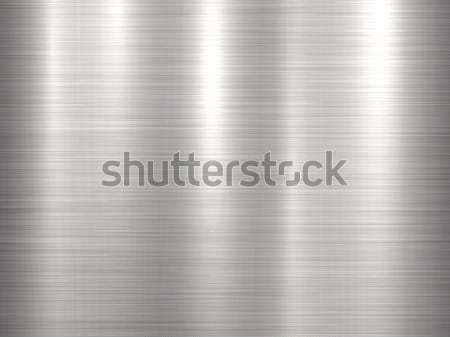 Metaal technologie horizontaal abstract gepolijst textuur Stockfoto © molaruso