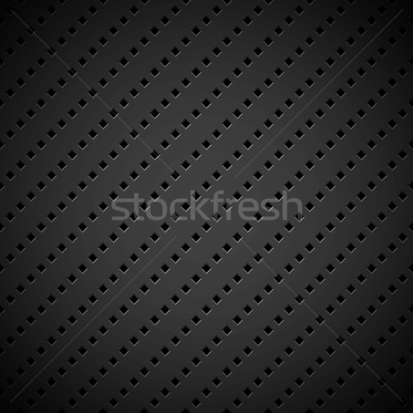 Black Background with Perforated Pattern Stock photo © molaruso