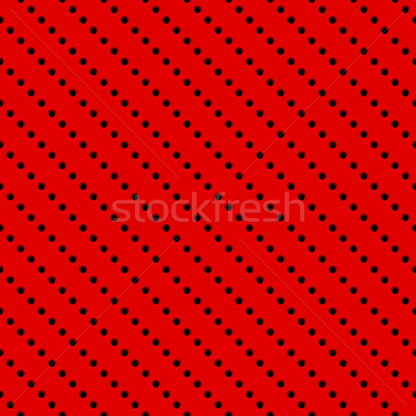 Red Background with Perforated Pattern Stock photo © molaruso