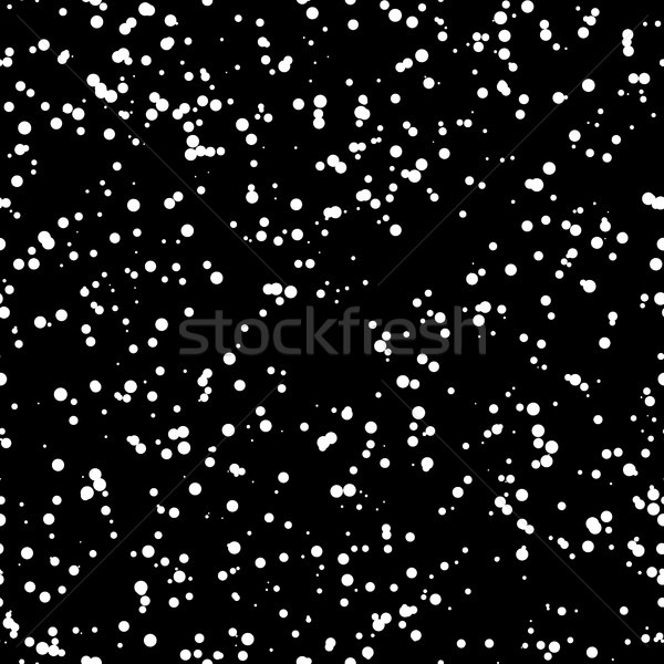 Foto stock: Preto · e · branco · círculos · preto · abstrato · sem · costura · acaso
