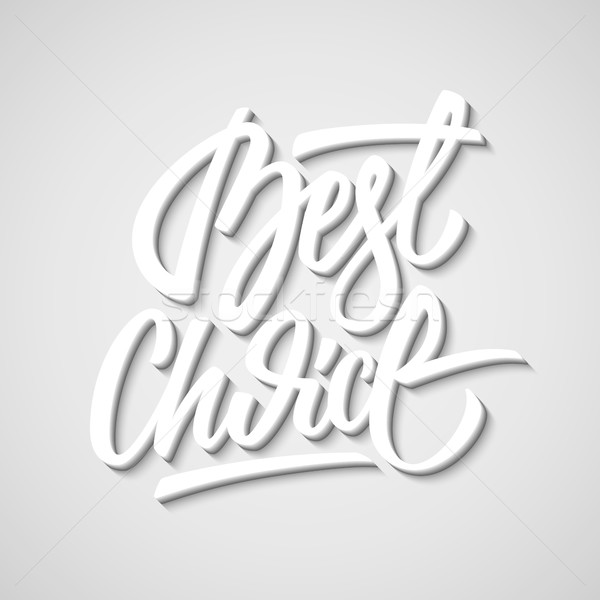 Best Choice Lettering Badge Stock photo © molaruso