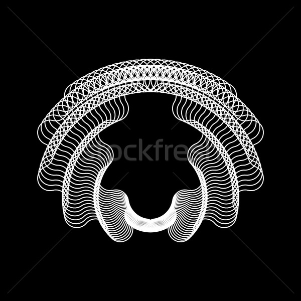 White Abstract Fractal Shape Stock photo © molaruso