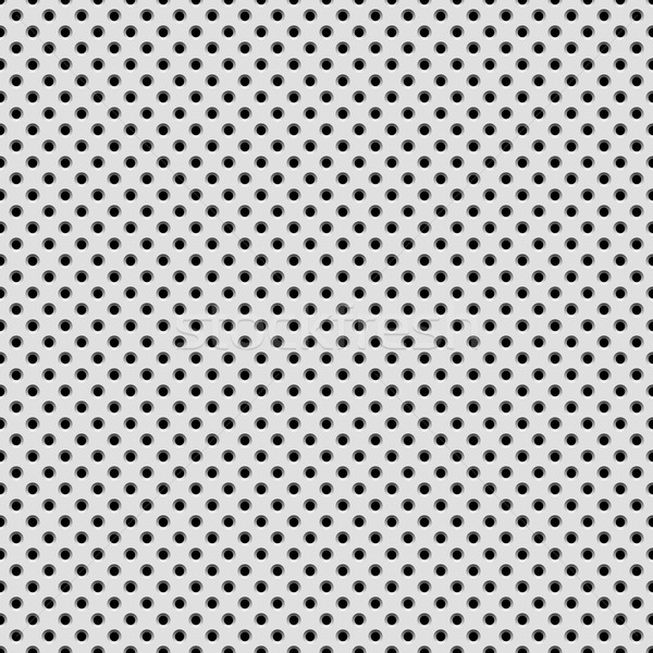White Background with Perforated Pattern Stock photo © molaruso