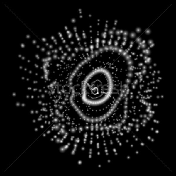 Abstract Space Particles Background Stock photo © molaruso
