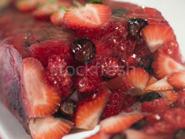 été Berry gelée alimentaire fraise dessert [[stock_photo]] © monkey_business