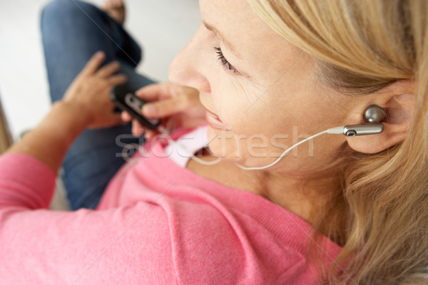 Senior mulher retrato feminino Foto stock © monkey_business