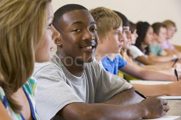 College students in a university lecture Stock photo © monkey_business
