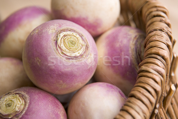 Basket Of Turnips Stock photo © monkey_business