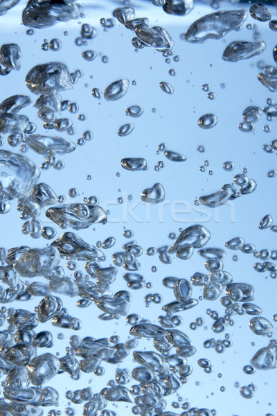 Stock fotó: Buborékok · víz · kék · energia · folyadék · szín