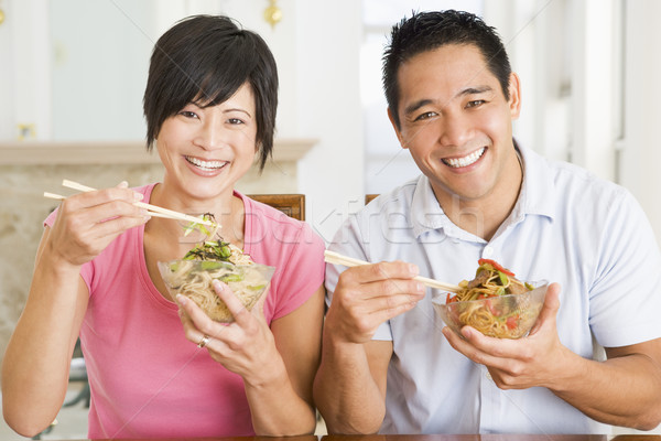 Young Couple Enjoying Chinese Food Stock photo © monkey_business