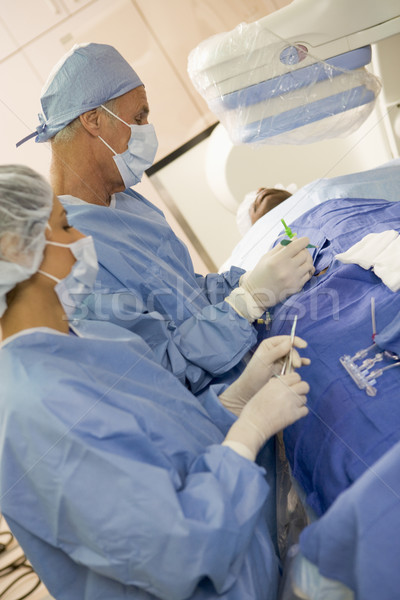 Сток-фото: хирурги · пациент · женщину · здоровья · медицина · мужчины