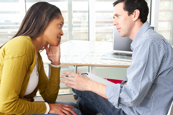 Woman Having Counselling Session Stock photo © monkey_business