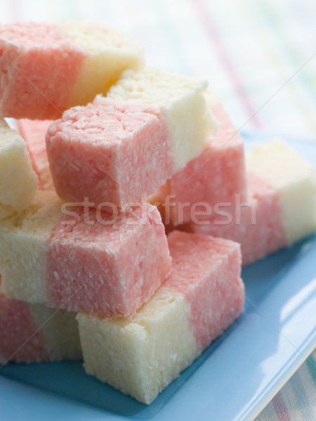 Plaque coco glace bonbons alimentaire fruits [[stock_photo]] © monkey_business