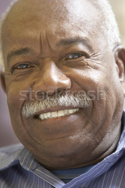 Gelukkig portret persoon senior geluk emotie Stockfoto © monkey_business