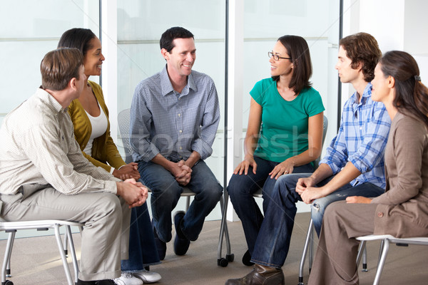 [[stock_photo]]: Réunion · soutien · groupe · femme · femmes · hommes