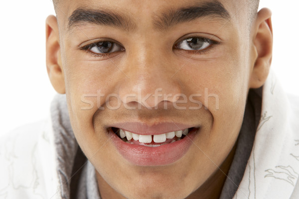 Studio portret uśmiechnięty szczęśliwy chłopca Zdjęcia stock © monkey_business