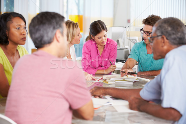 Team Meeting In Creative Office Stock photo © monkey_business