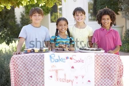 Multi Generation Family Having Outdoor Barbeque Stock photo © monkey_business