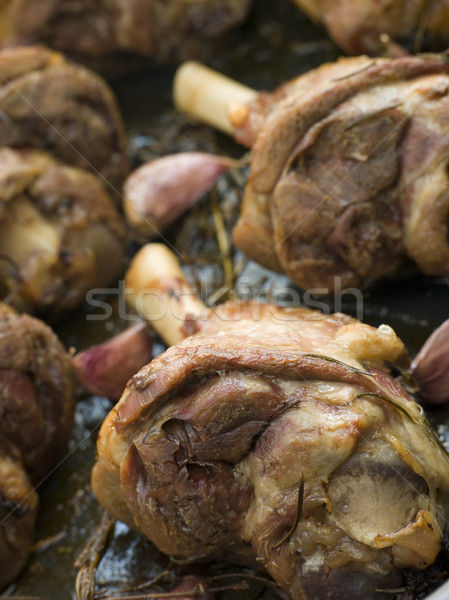 [[stock_photo]]: Lent · printemps · agneau · dîner · viande
