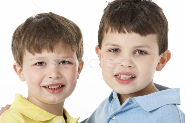 Retrato dois jovem meninos feliz criança Foto stock © monkey_business