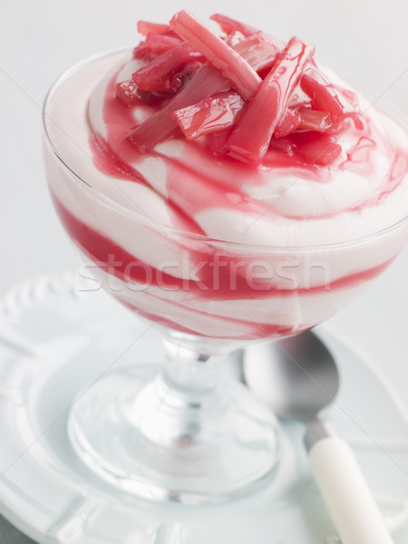 Rhubarb and Ginger Fool Stock photo © monkey_business