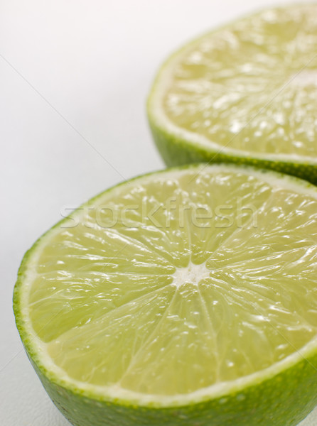 Halved Fresh Lime Stock photo © monkey_business