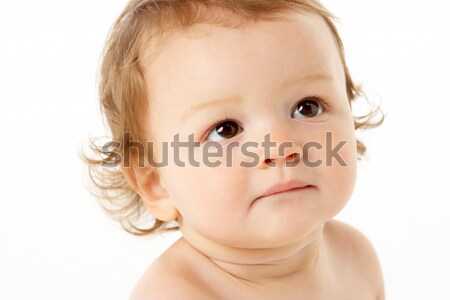 Studio portrait bébé garçon visage [[stock_photo]] © monkey_business