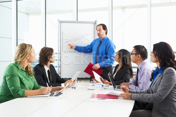 Affaires réunion boardroom affaires femme femmes [[stock_photo]] © monkey_business