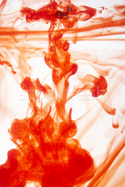 Red Ink Mixing With Water Stock photo © monkey_business