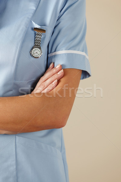UK nurse standing with arms folded Stock photo © monkey_business