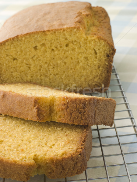 Loaf of Corn Bread on a Cooling rack Stock photo © monkey_business