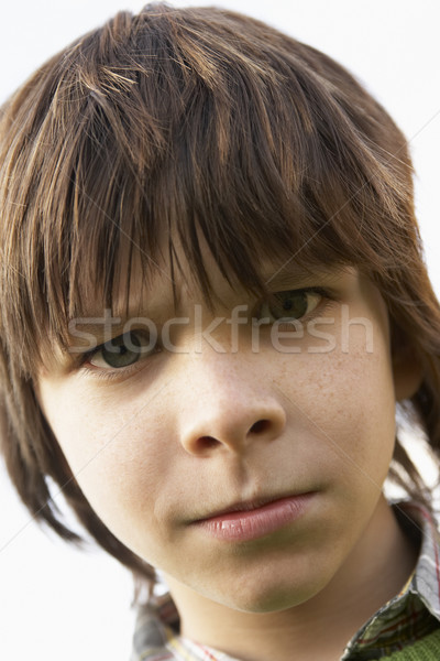 Portrait Of Boy Frowning Stock photo © monkey_business