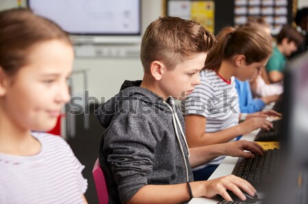 Group Of Teenage Boys Taking Drugs At Home Stock photo © monkey_business