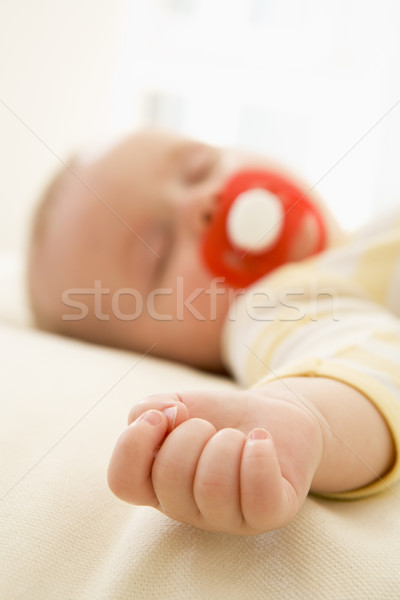 Zdjęcia stock: Baby · snem · domu · spać · dzieci