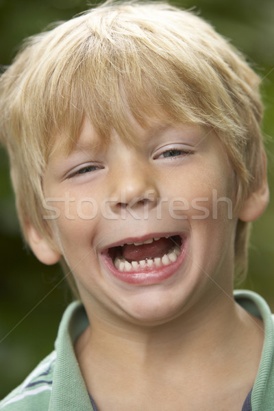 Portrait rire heureux enfants garçon [[stock_photo]] © monkey_business