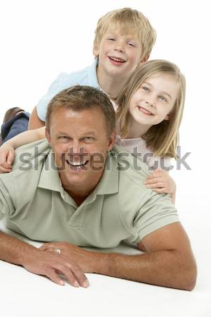 Ao ar livre feliz amigos grupo Foto stock © monkey_business