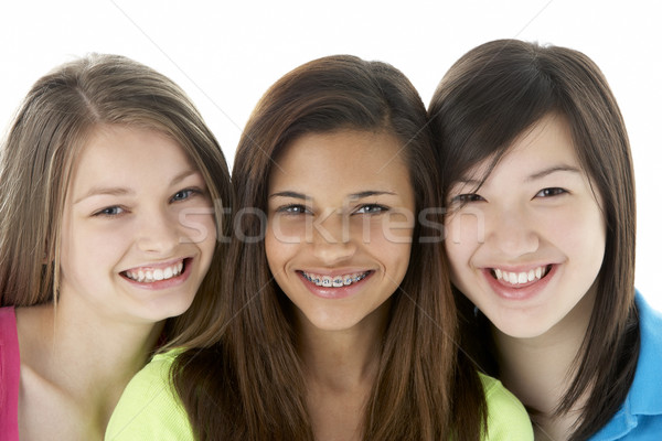 Group of Teenage Girlfriends Stock photo © monkey_business