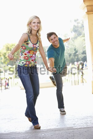 Teenage Couple In Studio Stock photo © monkey_business