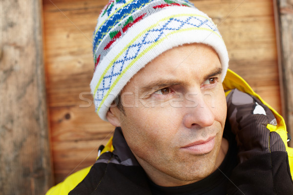 Middle Aged Man Dressed For Cold Weather Stock photo © monkey_business