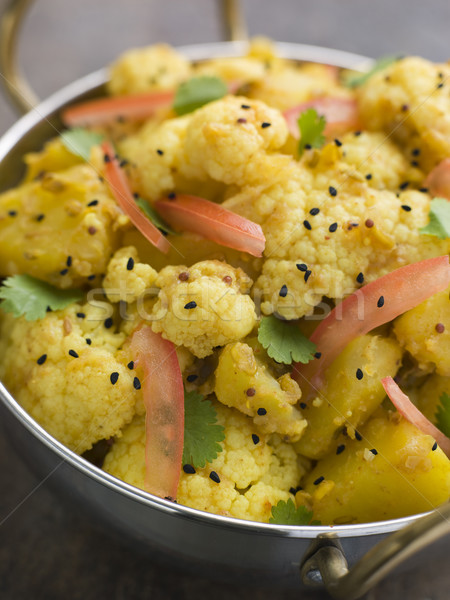 Gobi Aloo - Spiced Cauliflower and Potato Stock photo © monkey_business