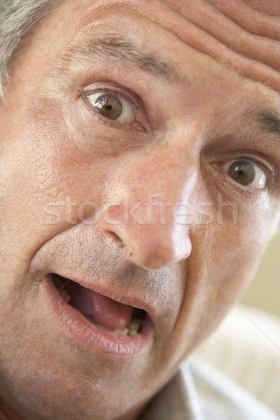 Yüz adam portre kişi kıdemli duygu Stok fotoğraf © monkey_business