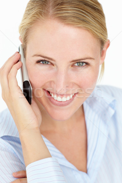 Call Center оператор бизнеса женщину рук стороны Сток-фото © monkey_business