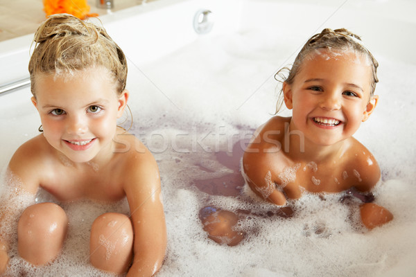 Two Girls Playing In Bath Together Stock photo © monkey_business