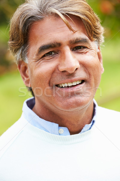 Outdoor Portrait Of Senior Indian Man Stock photo © monkey_business