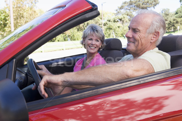 Couple voiture souriant homme heureux Homme [[stock_photo]] © monkey_business